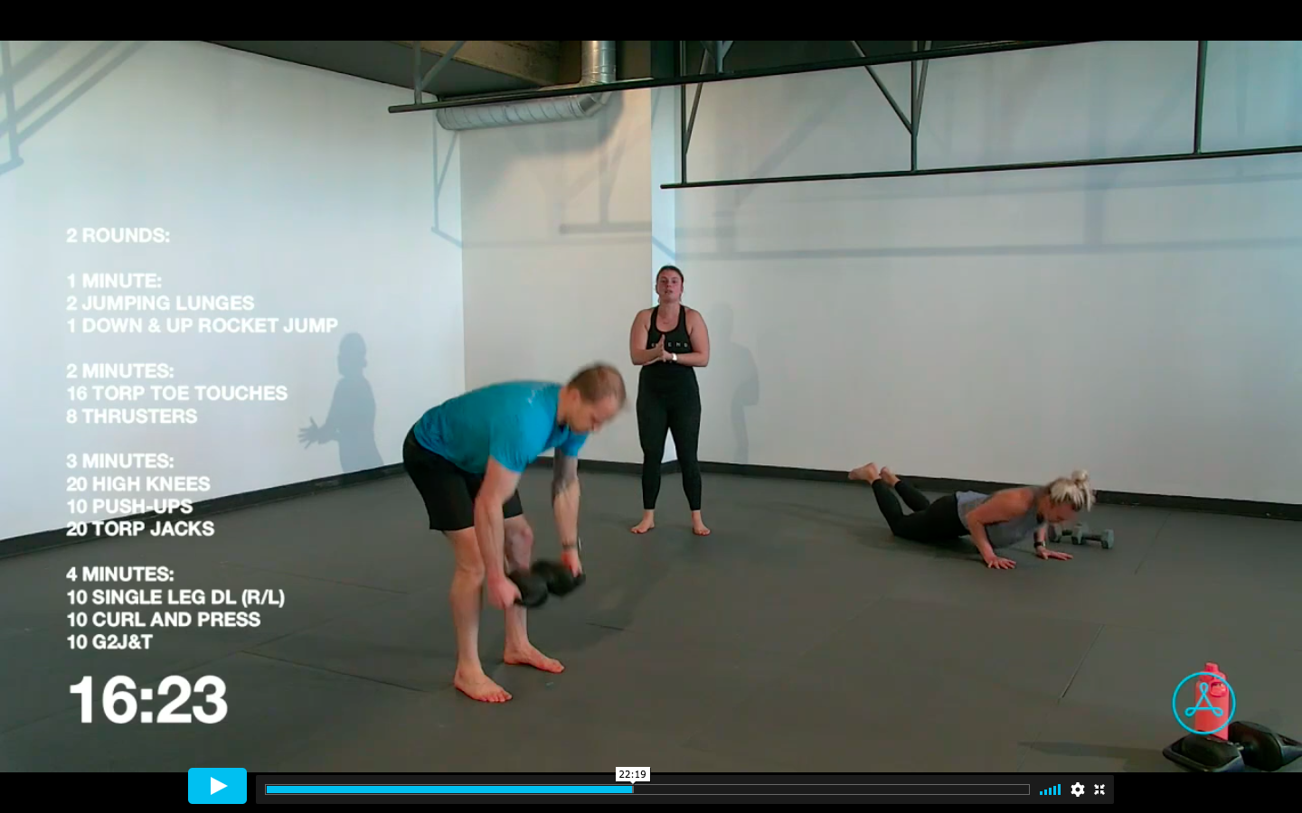 45-Minute Cardio with Coach Rachel (110620)