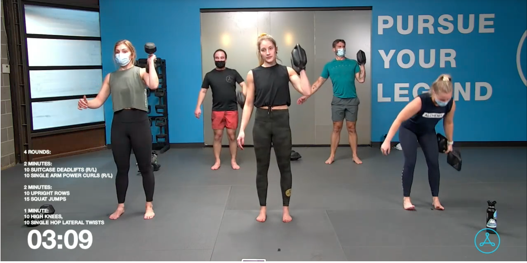 45- Minute Cardio with Coach Sarah (011621)