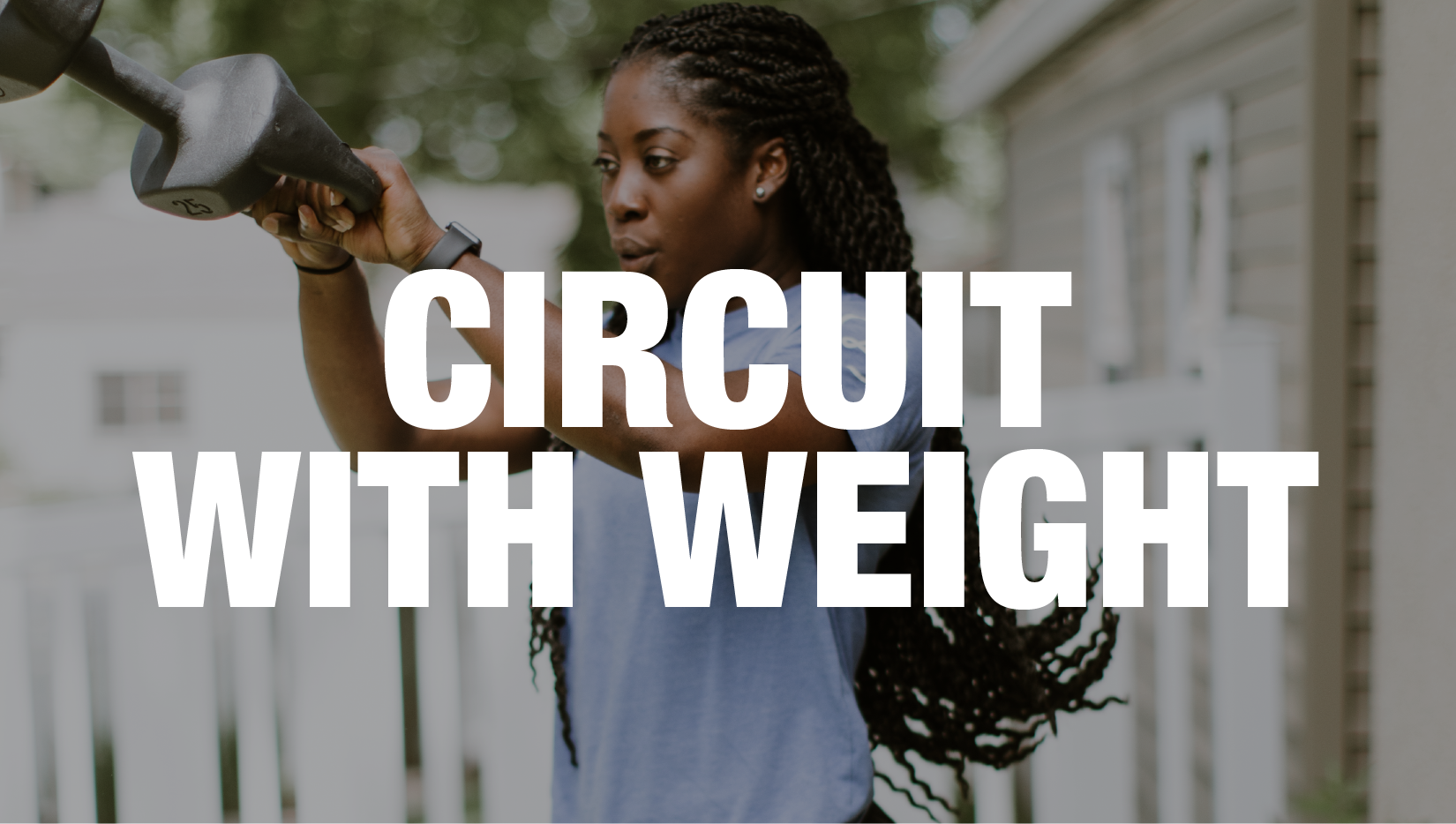 45-Minute Circuit Class with Weight