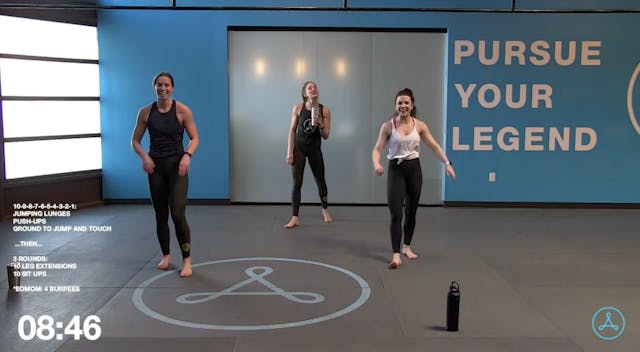 45-Minute Bodyweight Cardio with Coac...