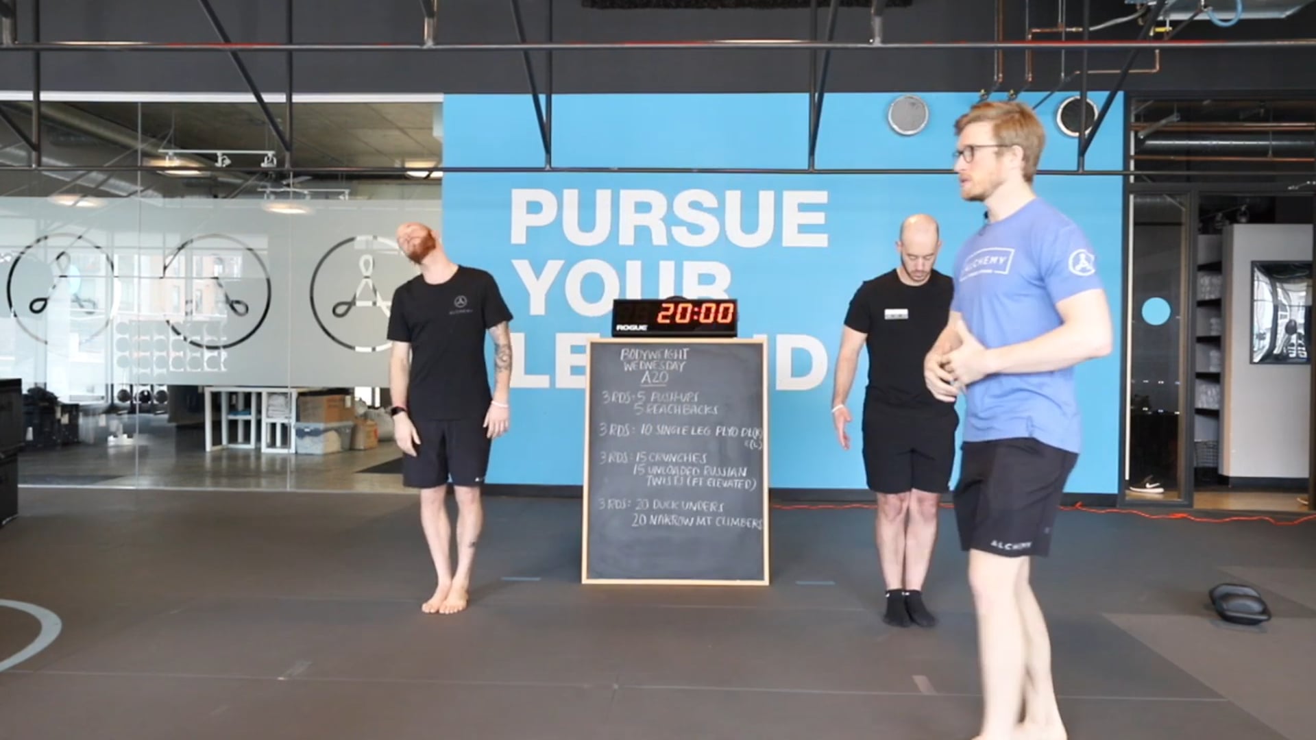 Bodyweight A20: May 25, 2020