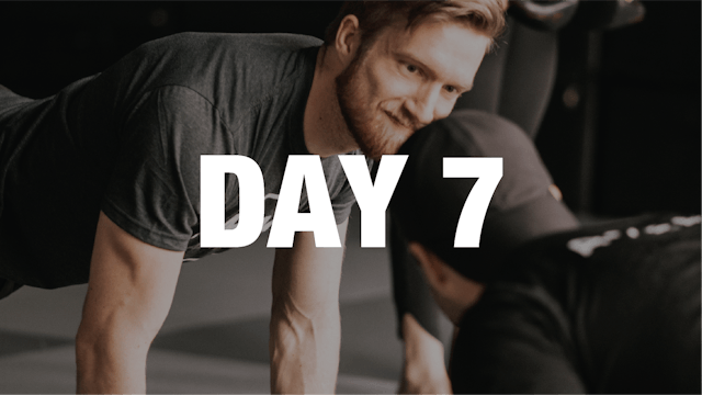 Strong At Home: Day 7