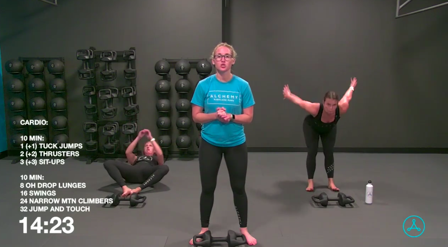 45-Minute Cardio with Coach Alex (082020) 