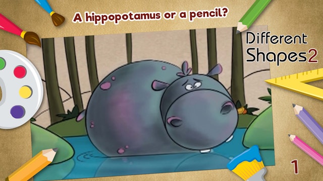 A hippopotamus or a pencil?