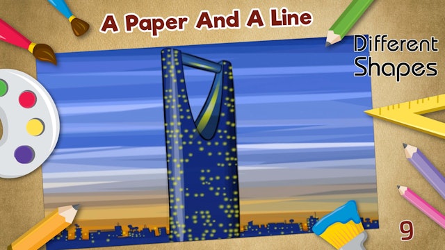 A paper and a line