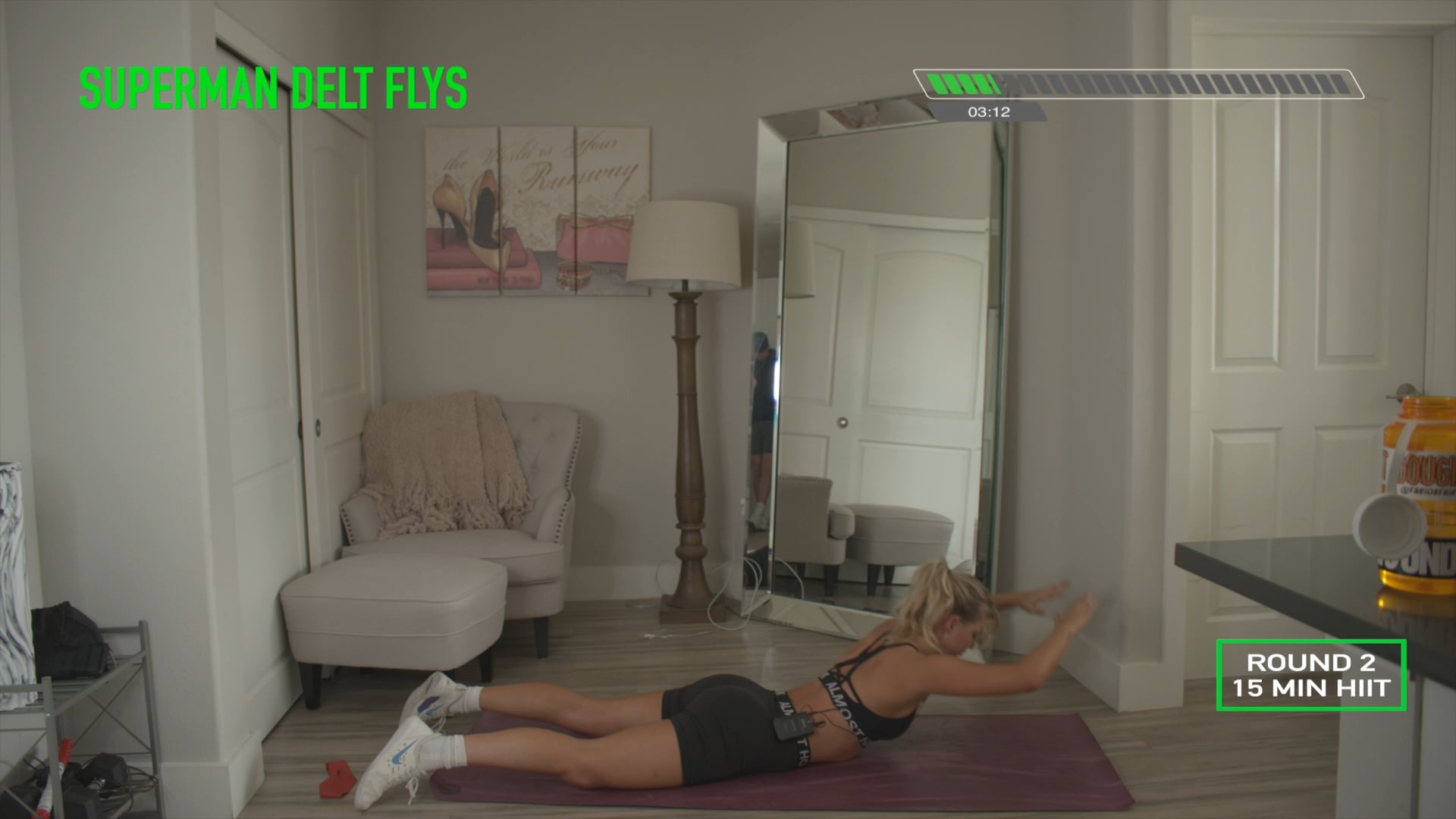 Olivia Poling: 15 Minute Upper Body HIIT Workout