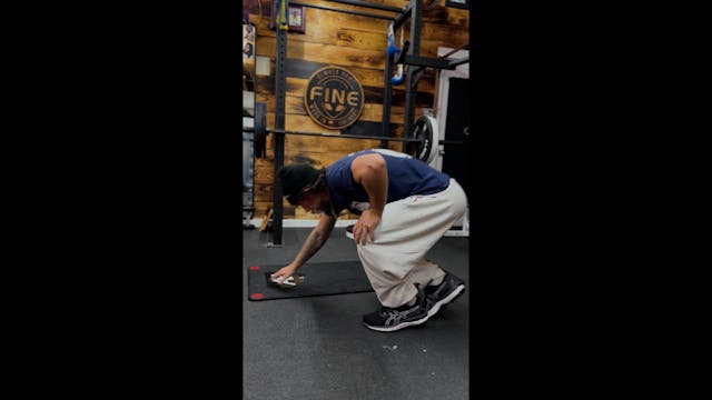 Upper Body finisher (push-ups for beg...