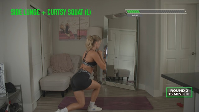 Olivia Poling: 15 Minute Lower Body HIIT Workout