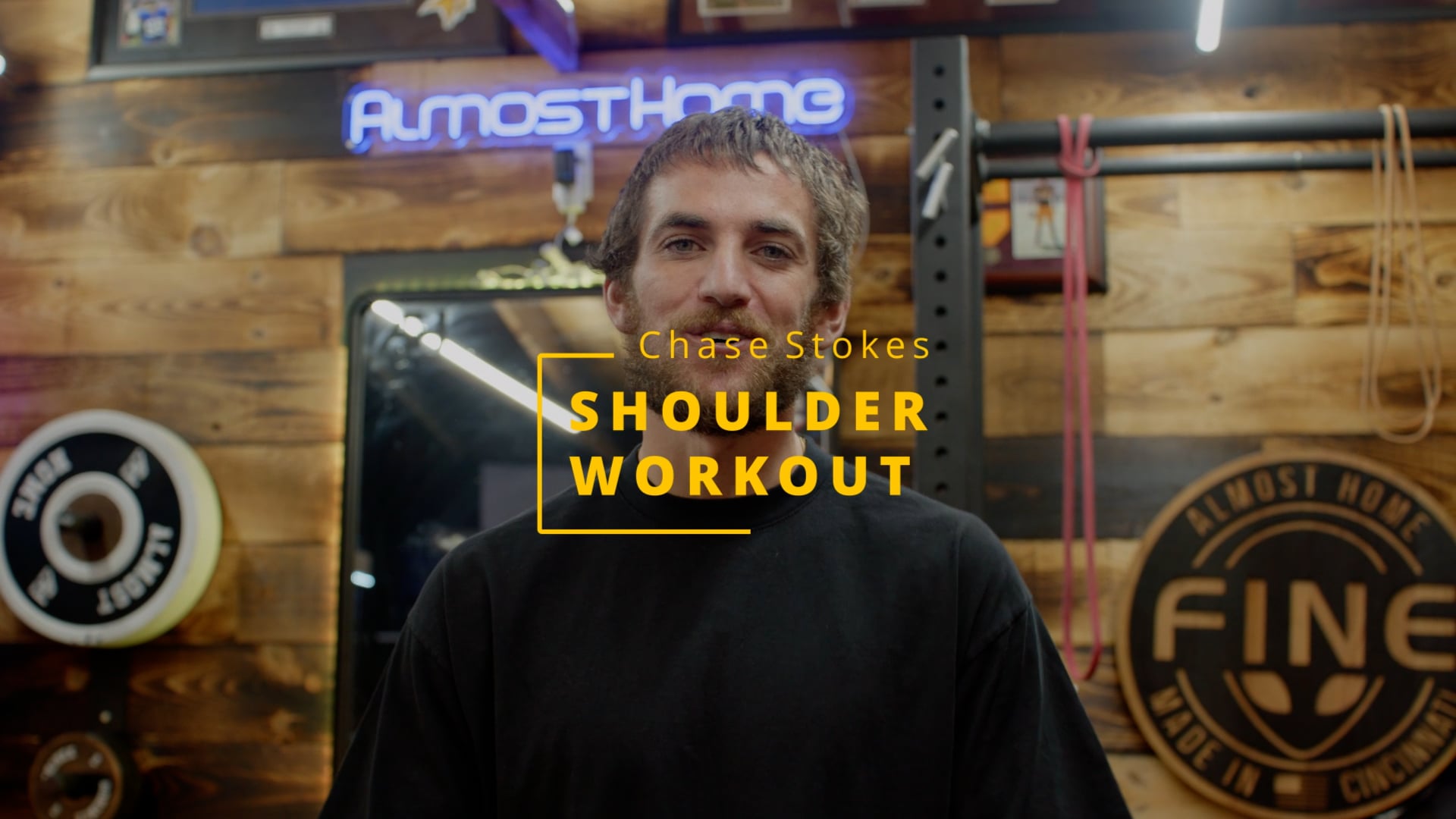 Chase Stokes / Shoulder Workout