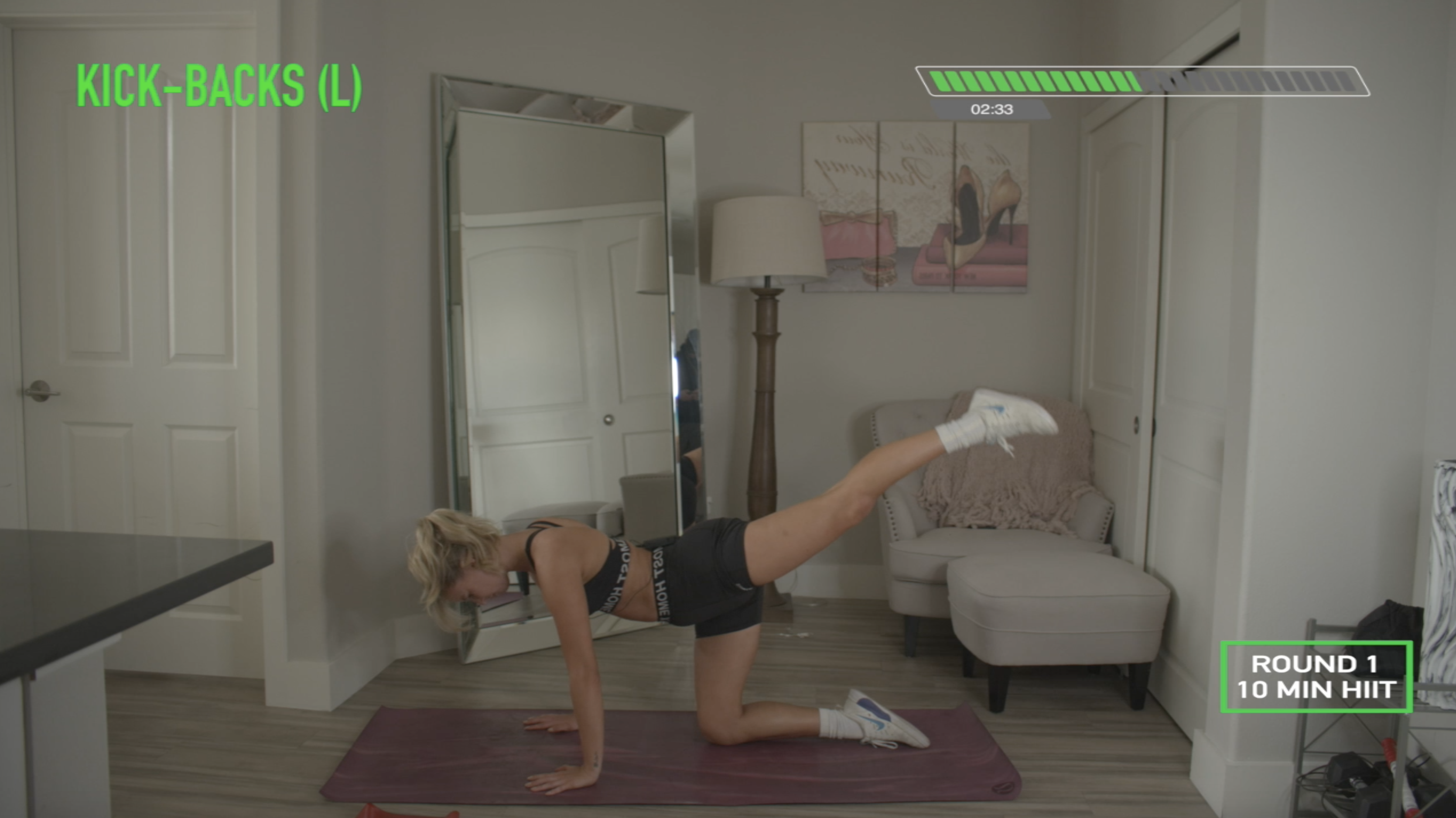 Olivia Poling: 10 Minute Lower Body HIIT Workout