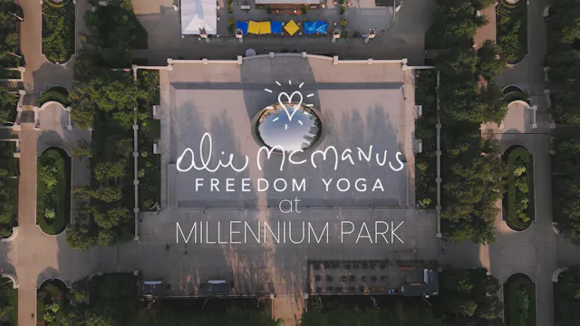 Freedom Yoga in Millennium Park