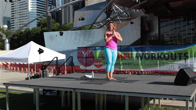 Freedom Yoga in Millennium Park: Practice 2