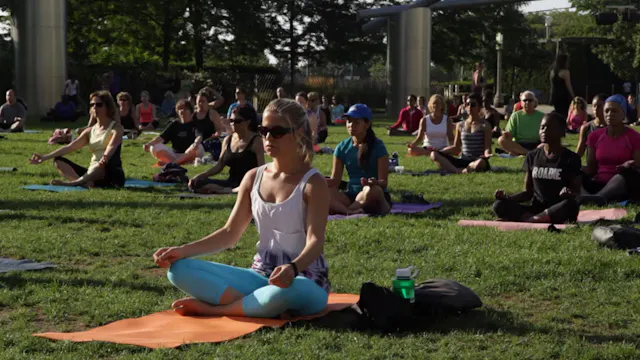 Freedom Yoga in Millennium Park: Practice 3