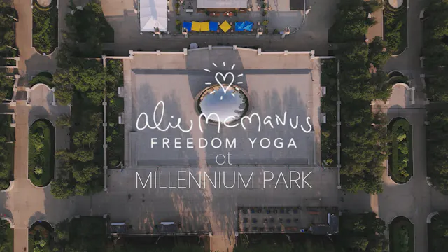 Freedom Yoga in Millennium Park