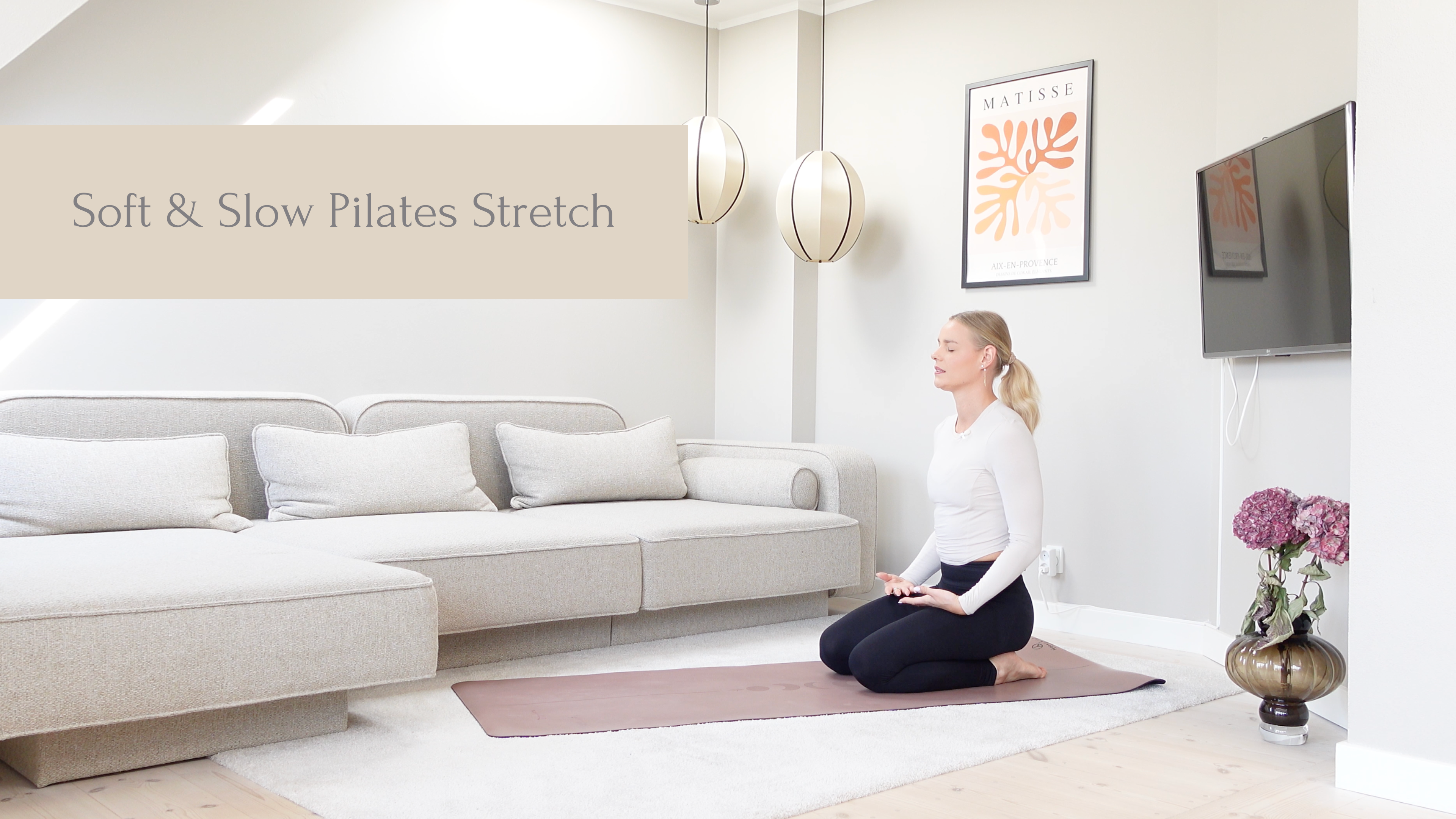 Soft & Slow Pilates Stretch | 20 Minutes