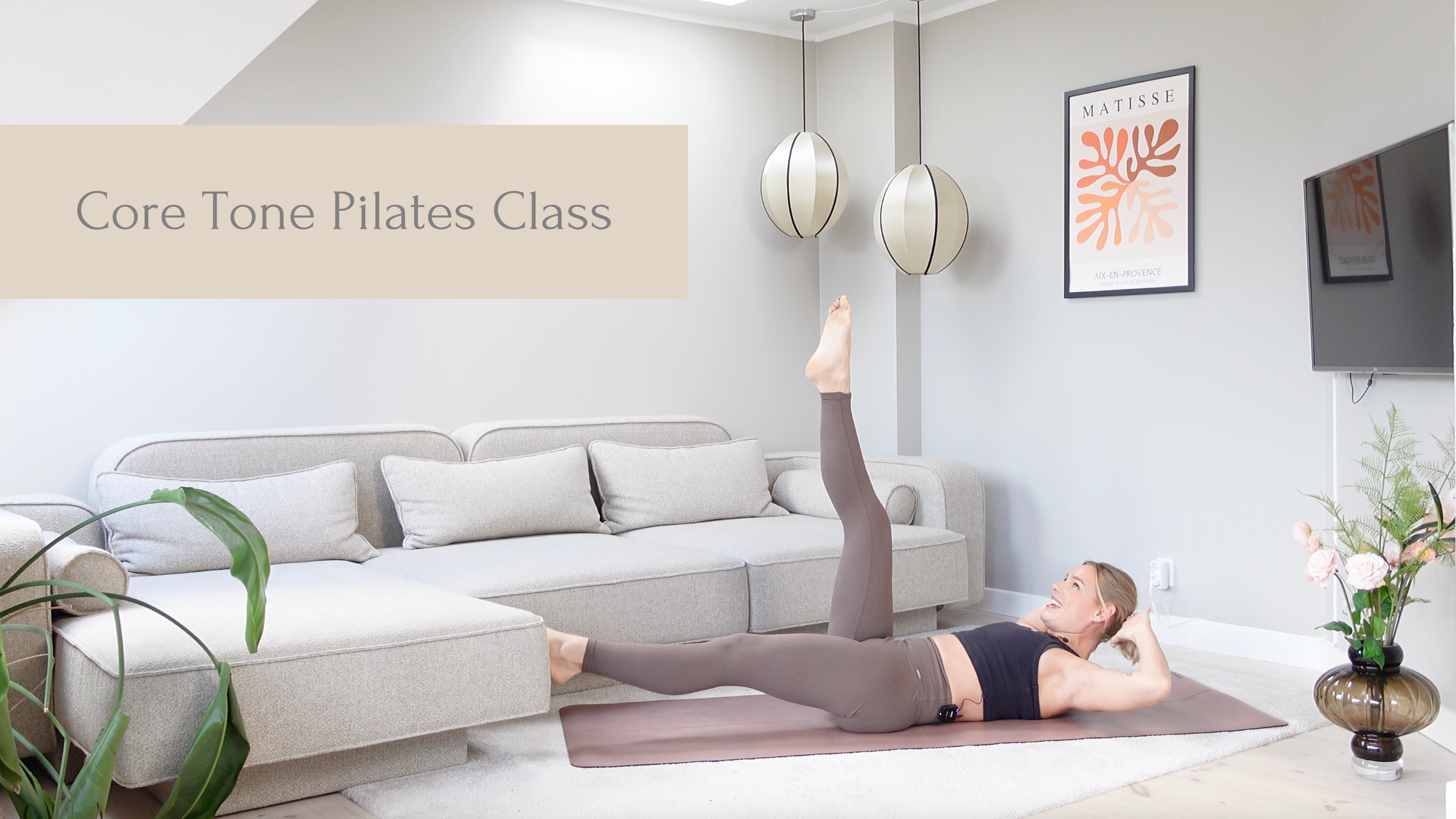 Core Tone Pilates Class | 25 Minutes
