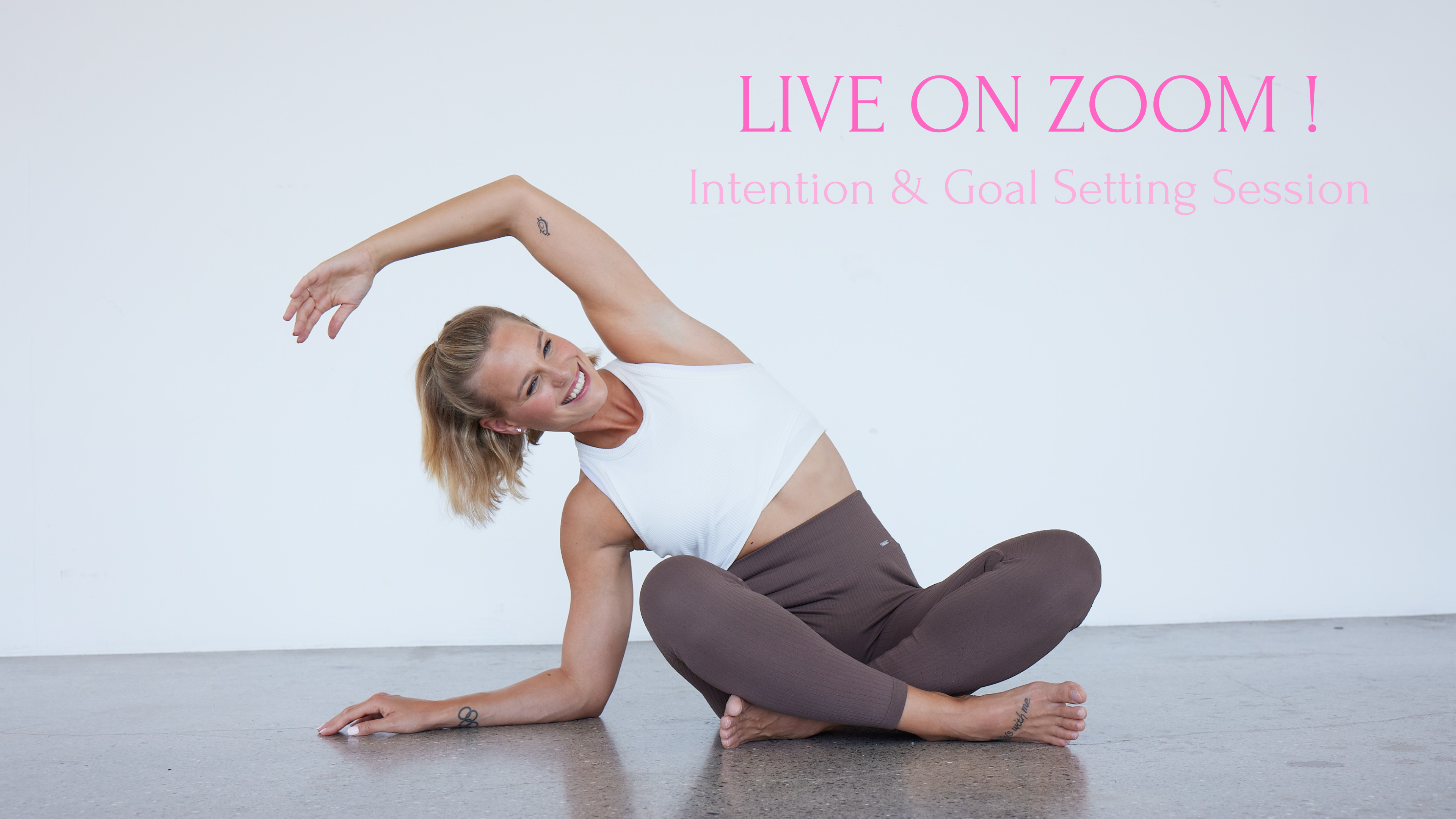 LIVE on Zoom | Intention & Goal Setting Session