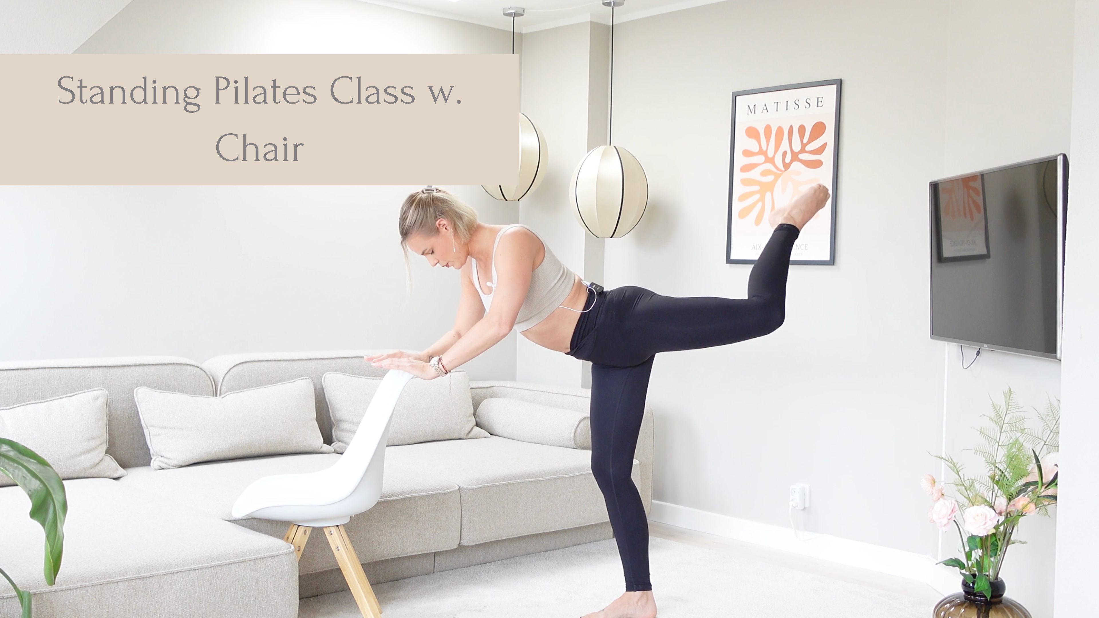 Express Standing Pilates w. Chair | 20 Minutes