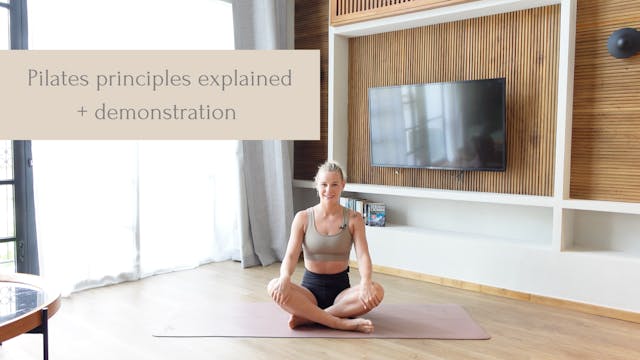 Pilates principles explained + demons...