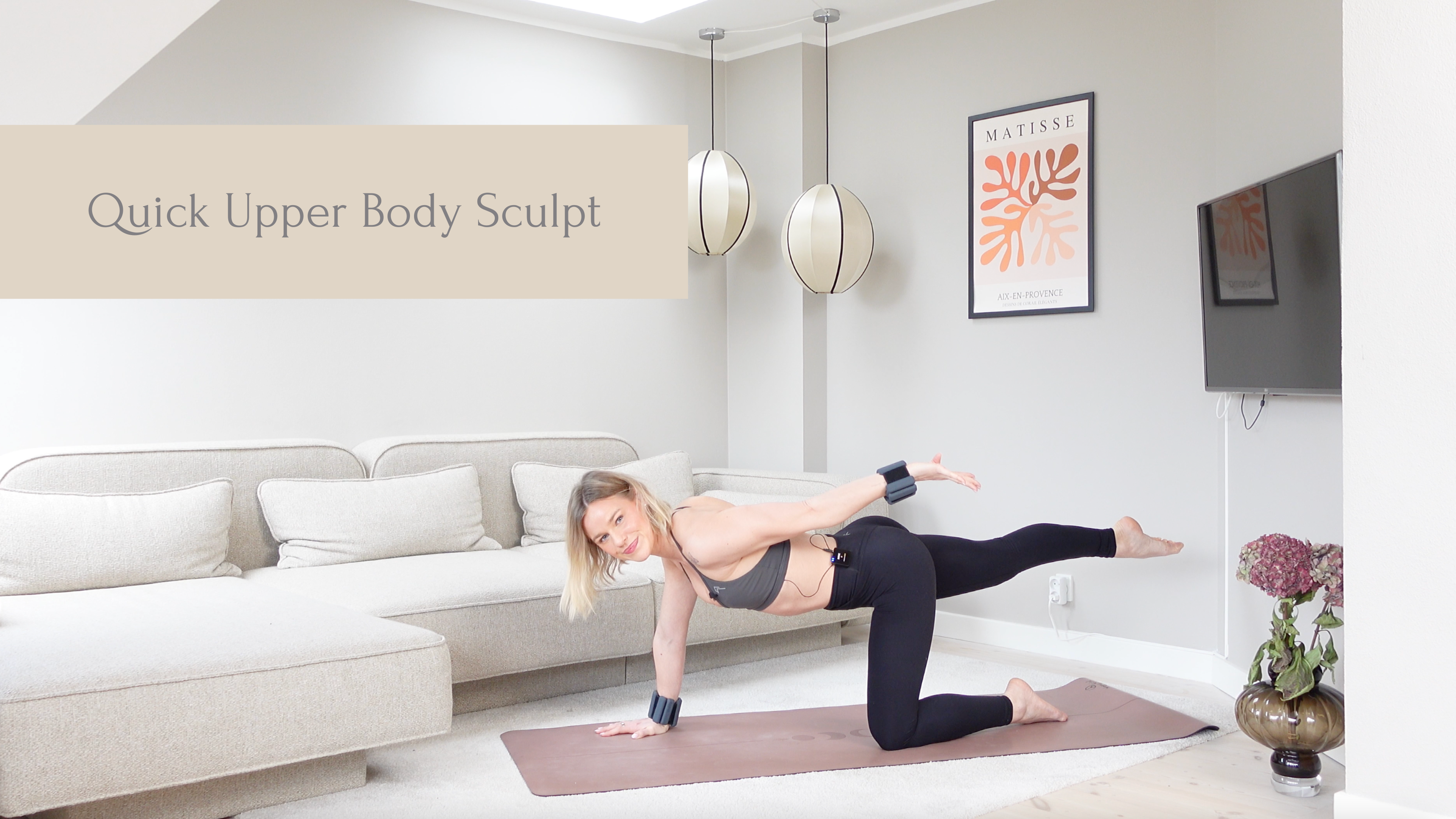 Quick Upper Body Sculpt | 16 Minutes