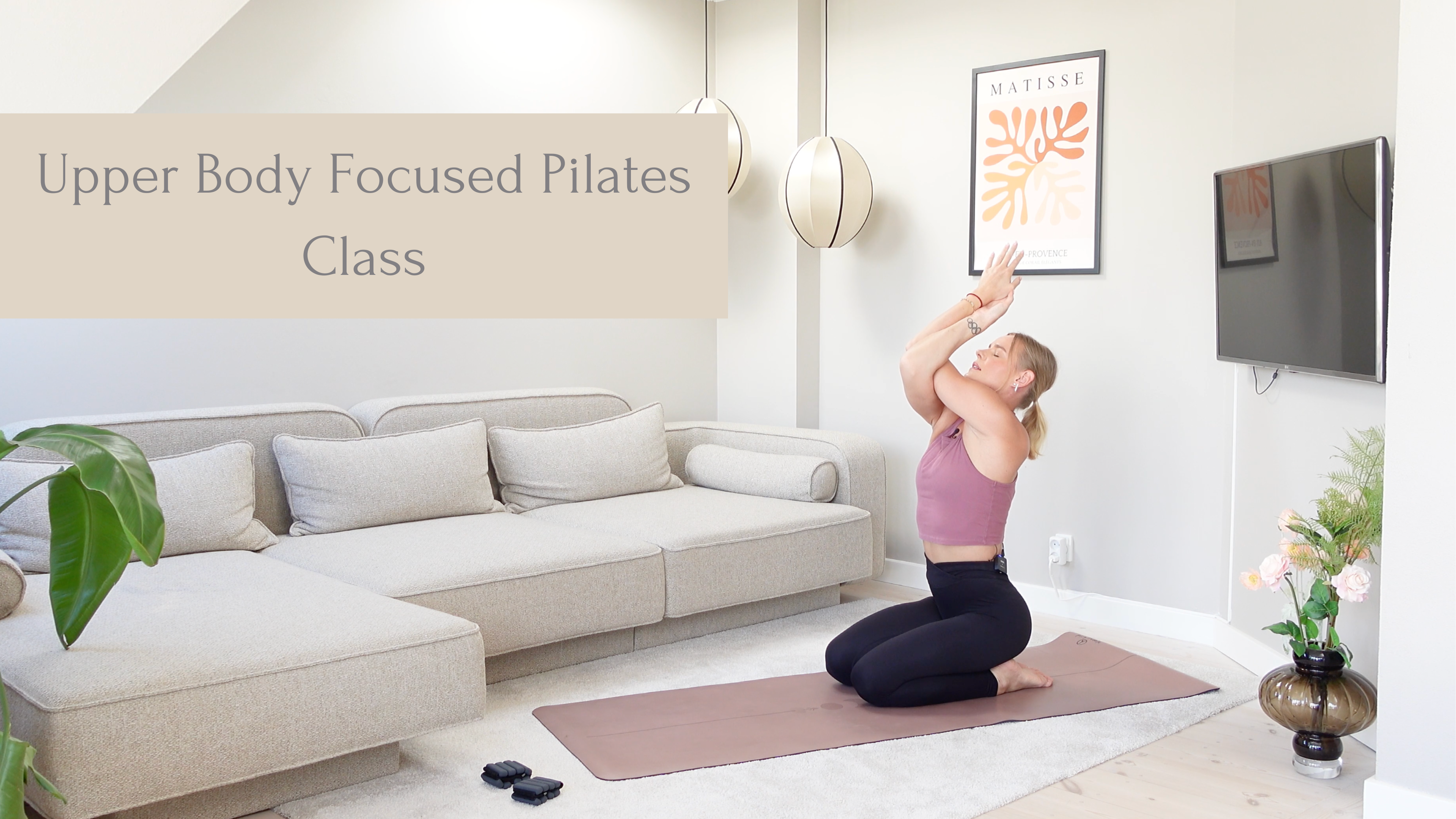 Upper Body Focused Pilates Class | 30 Minutes