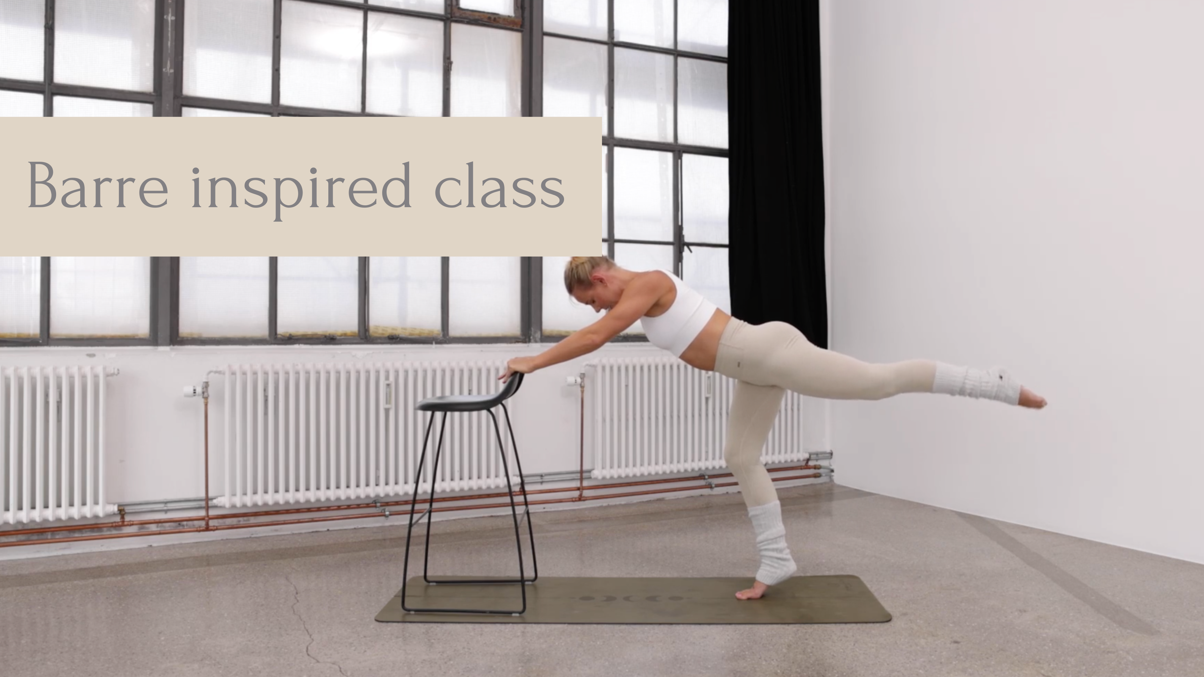Barre inspired class | 18 Minutes