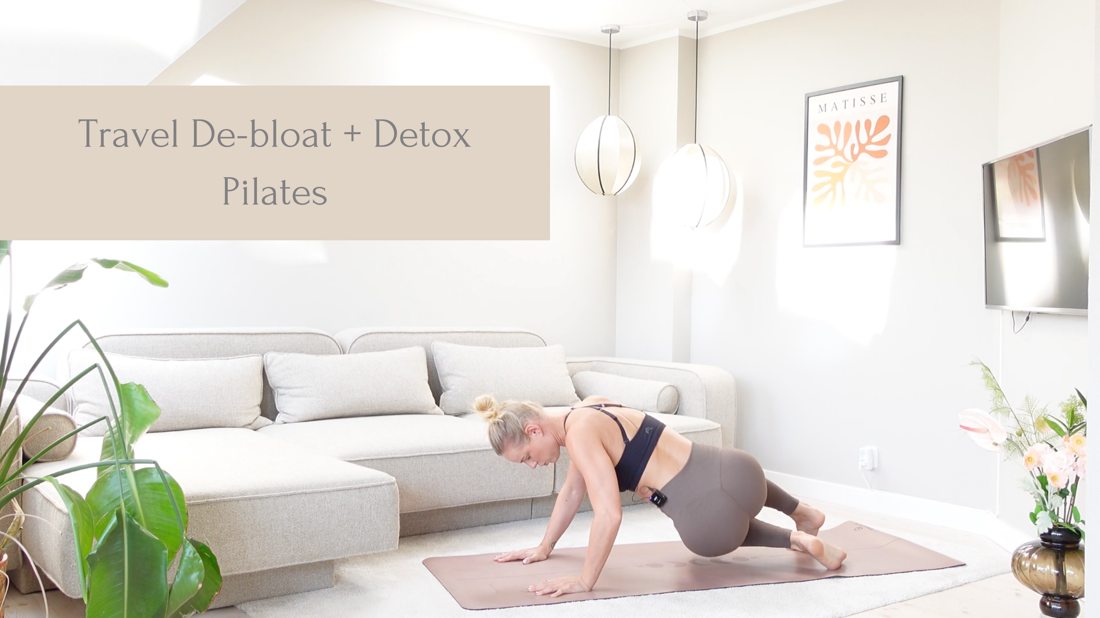 Travel De-bloat + Detox | 10 Minutes