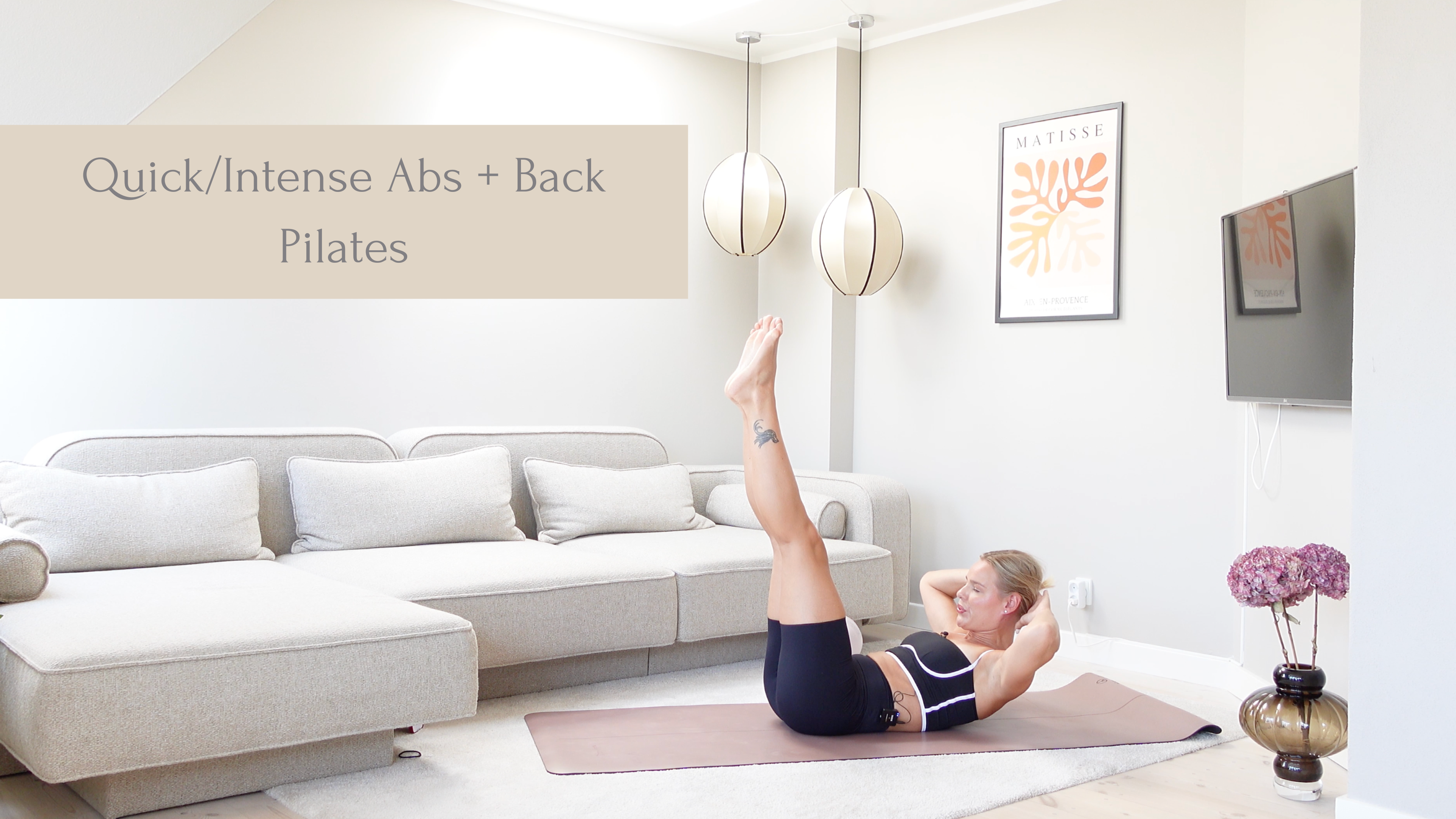 NEW !! Quick Intense Abs & Back Pilates | 15 Minutes