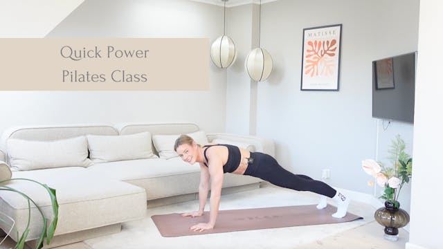 Quick Power Pilates | 17 Minutes