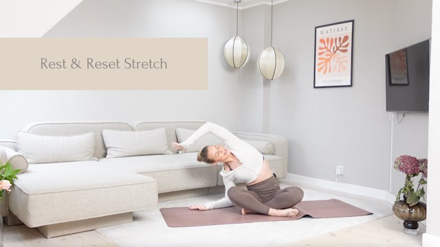 NEW !! Rest & Reset Stretch | 35 Minutes