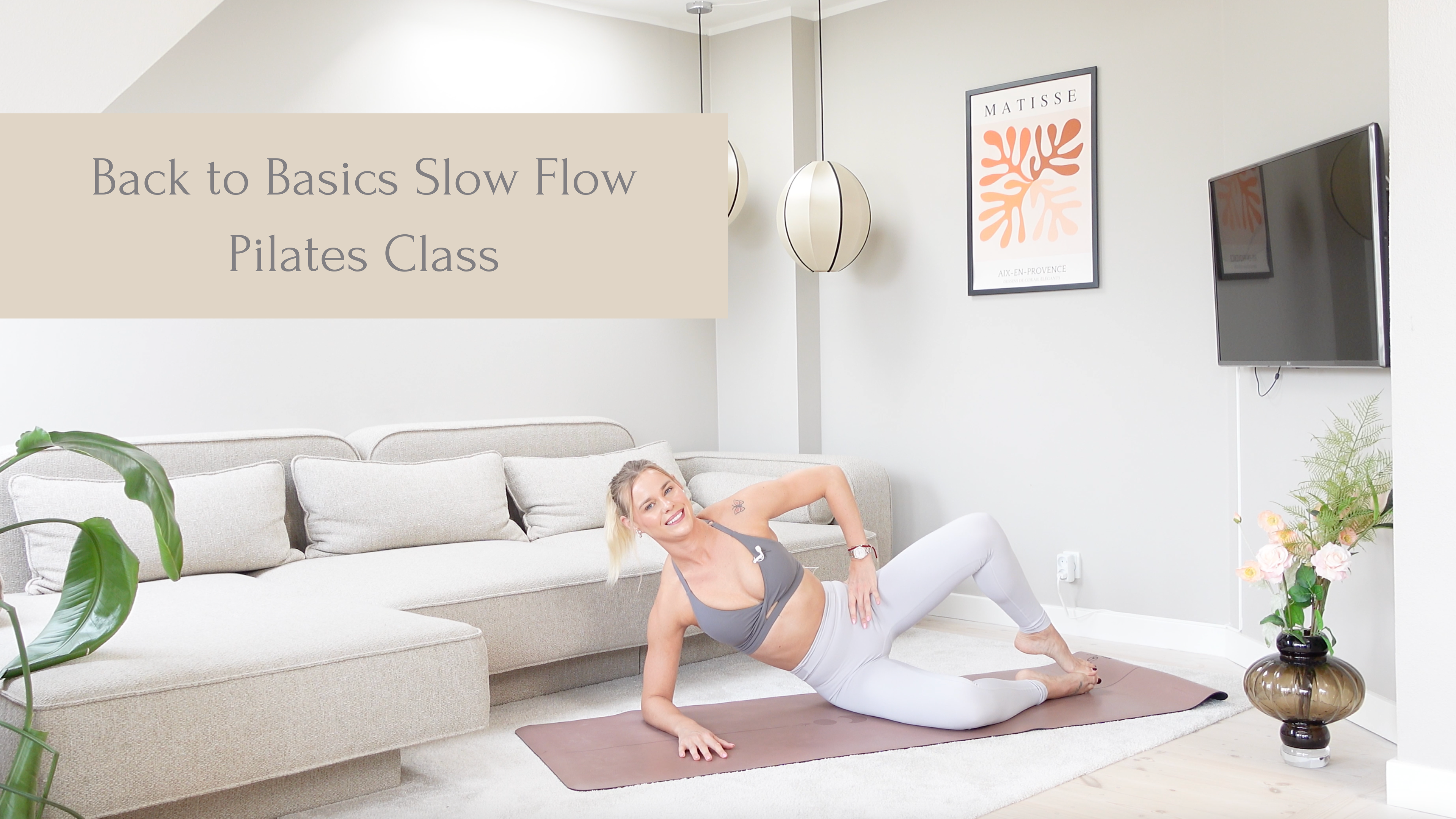Back to Basics Slow Flow Pilates | 40 Minutes