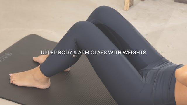 Upper Body & Arms with Weight