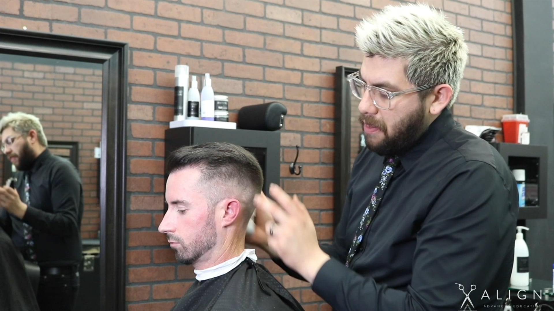 Regular Haircut w/ Skin Taper Fade