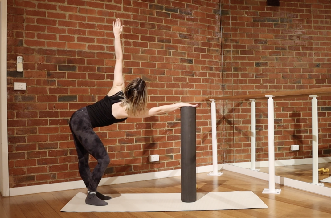 Foam Roller Mat with Alicia