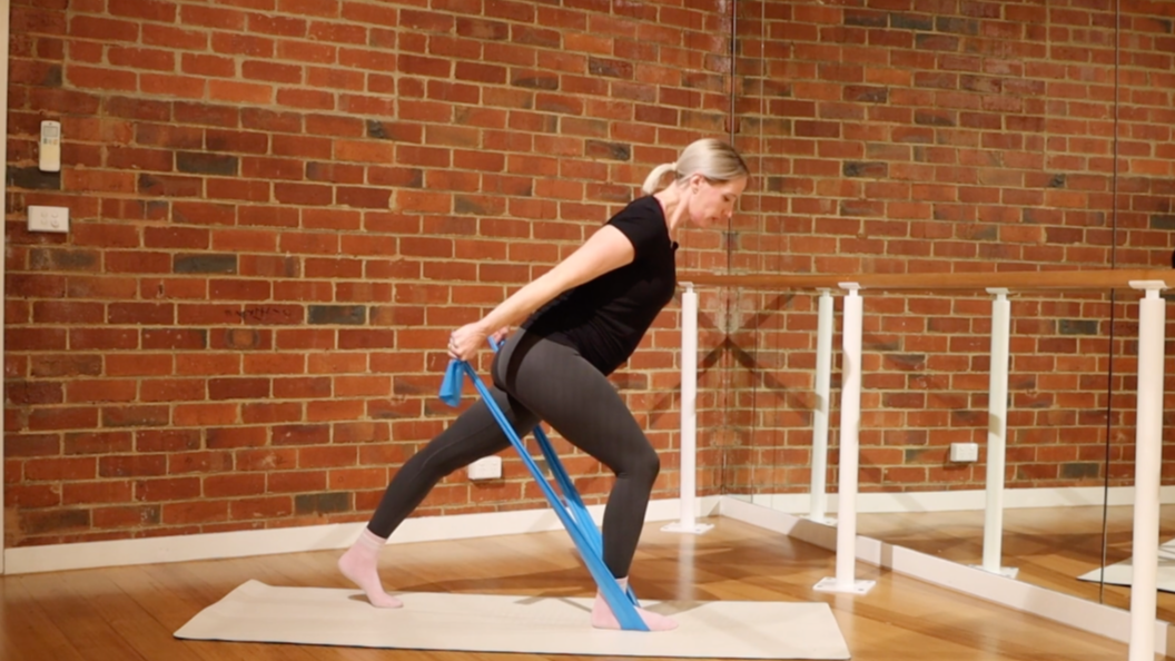 Standing Prenatal Mat with Sydney