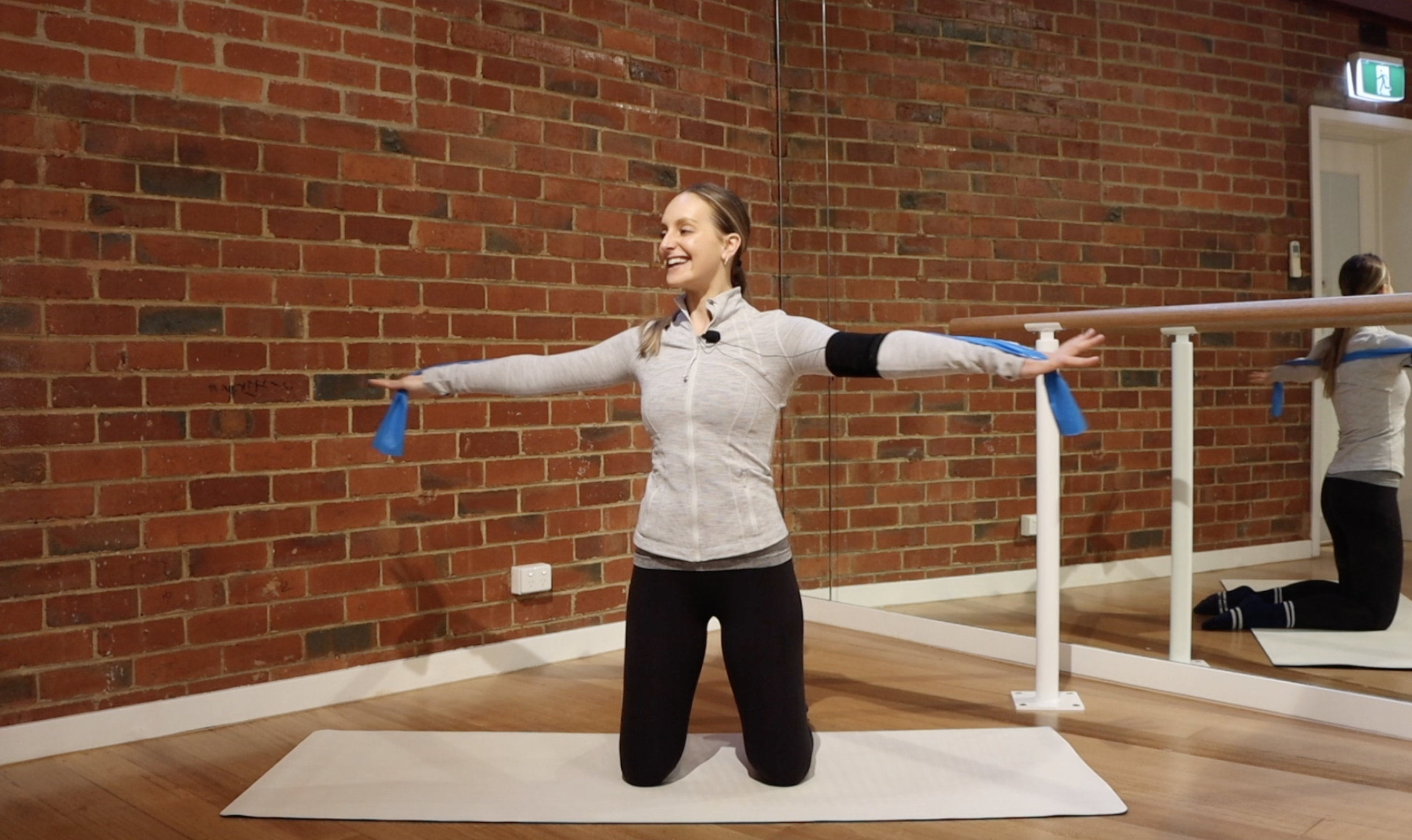 Theraband Mat with Ellen