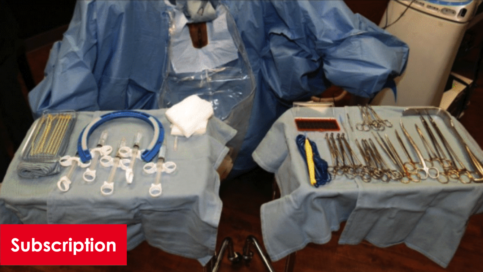 Labiaplasty Set Up and Draping Doctor View