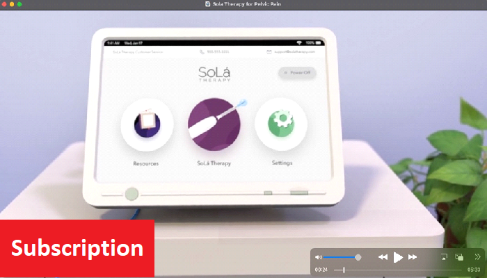 Sola Therapy for Pelvic Pain