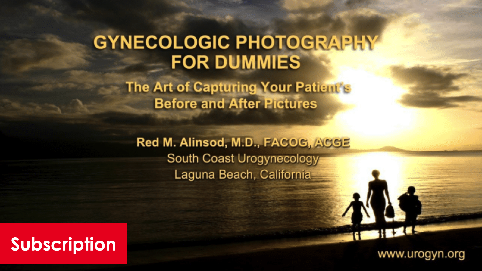 Gynecologic Photography for Dummies