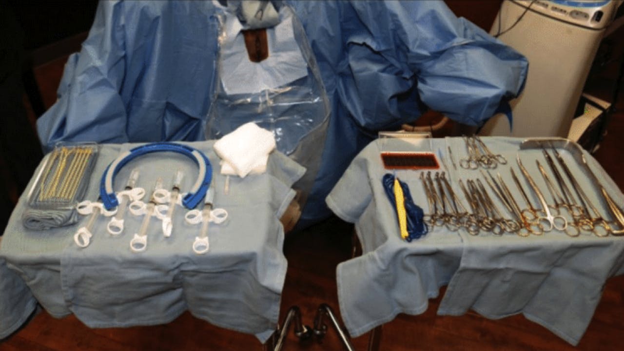 Labiaplasty Set Up and Draping Doctor View Module S16 Core