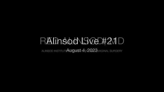 Fellows Alinsod Live Zoom - August 4, 2023