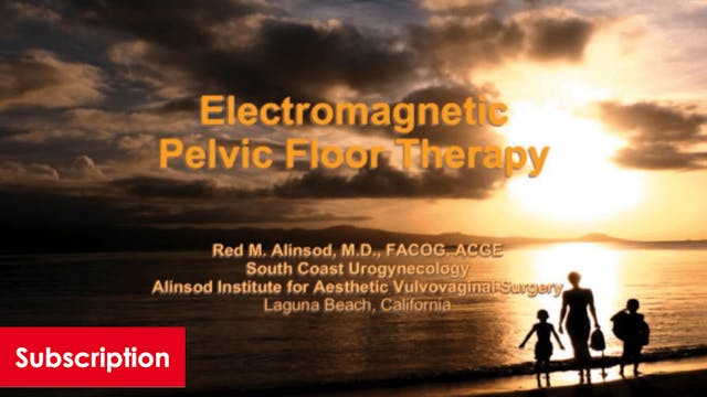 Electromagnetic Pelvic Floor Therapy (EMSella)