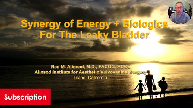 Synergy of Energy and Biologics for The Leaky Bladder