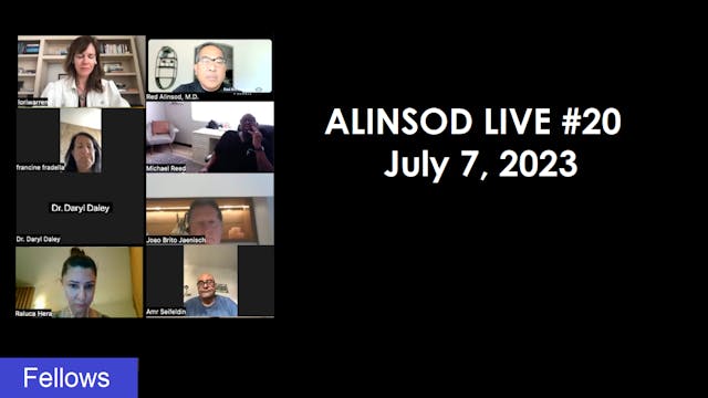 Fellows Alinsod Live Zoom - July 7, 2023