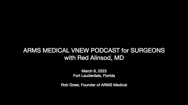 #26 ARMS Medical Interview for Surgeons