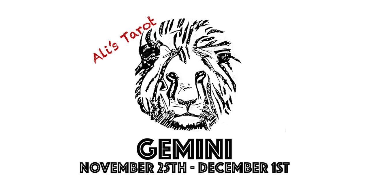 GEMINI NOVEMBER 25TH - DECEMBER 1ST