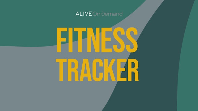 Alive On Demand 21 Day Challenge Fitness Tracker - Download & Print