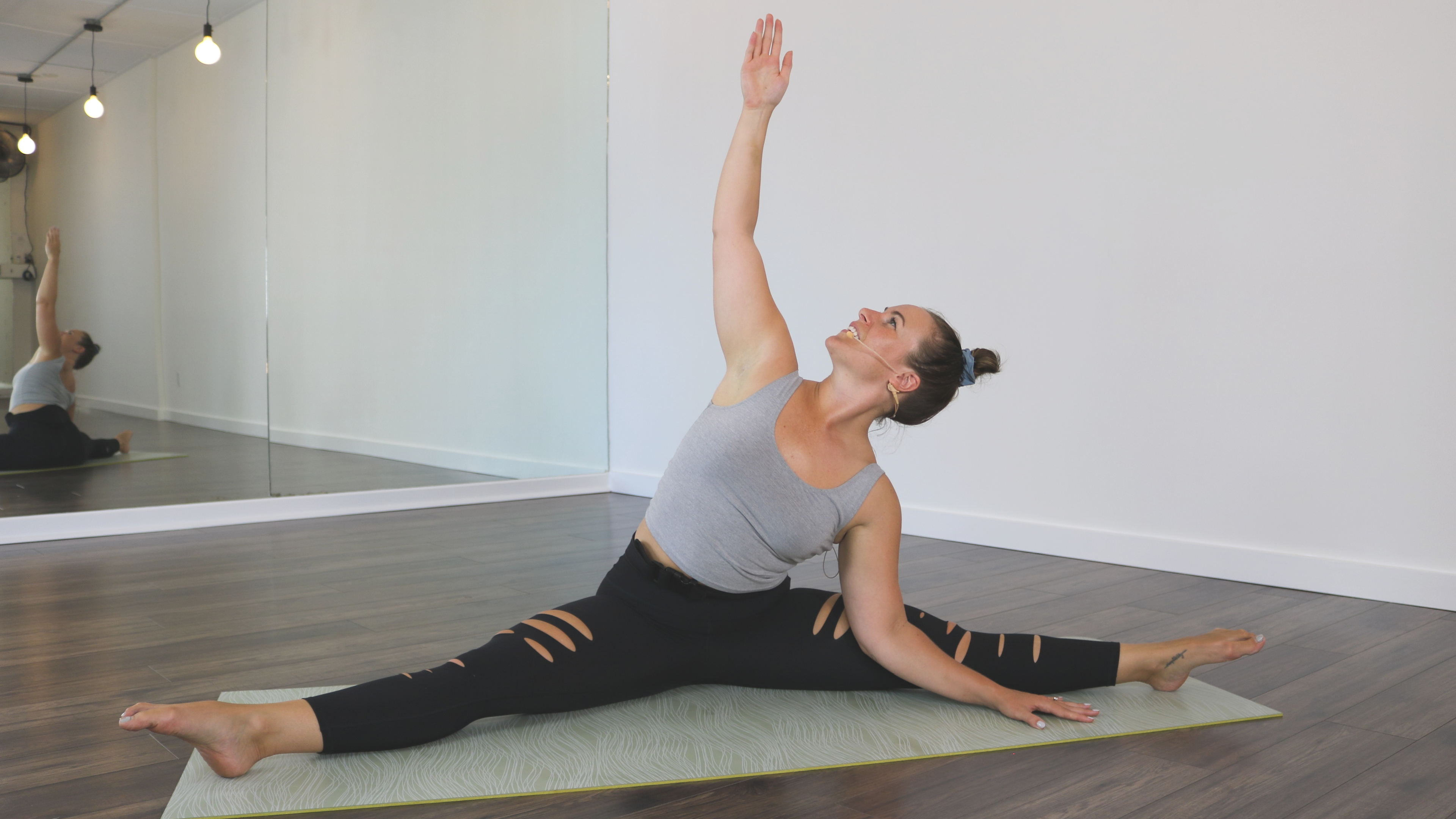 Yoga Straddle Flow 01 with Kristen