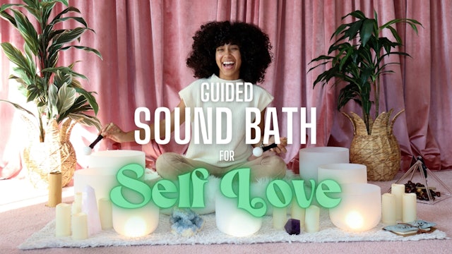 Guided Soundbath for Self Love by Tiffany Leonardo