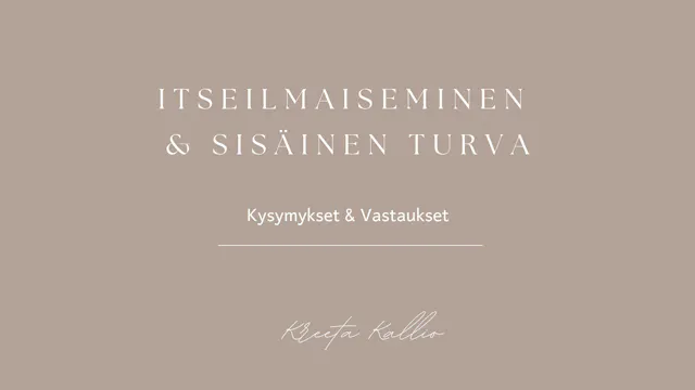 viikko 4 - Kysymykset & Vastaukset